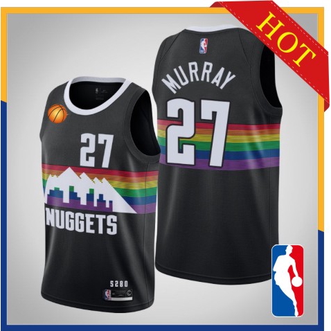 jamal murray black jersey
