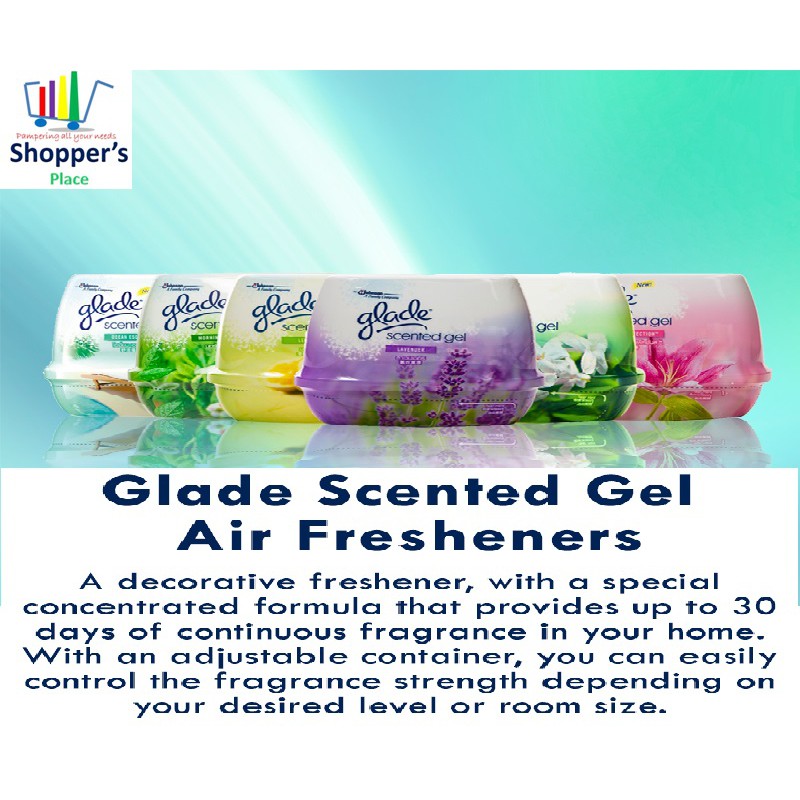1+1 Glade Scented Gel Air Fresheners 180g Shopee Singapore