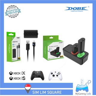 [SG Wholesaler] DOBE Xbox Series S-X Controller Charging Dock Station with Battery Pack