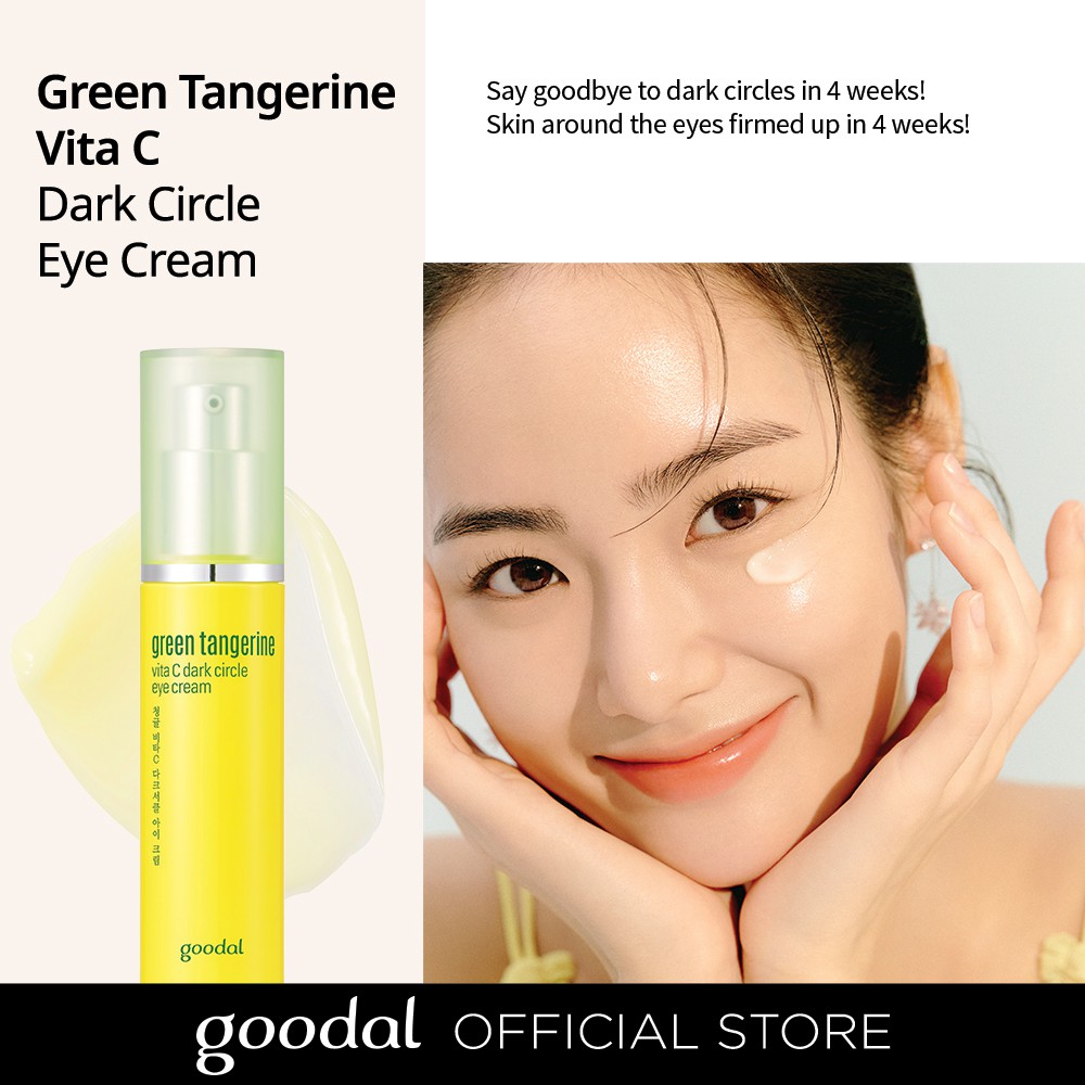 goodal green tangerine vita c dark circle eye cream