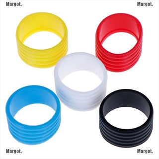 [Margot] 4pcs Tennis Racket Rubber Ring Grip Stretchable Stretchy Handle Rubber Ring #0