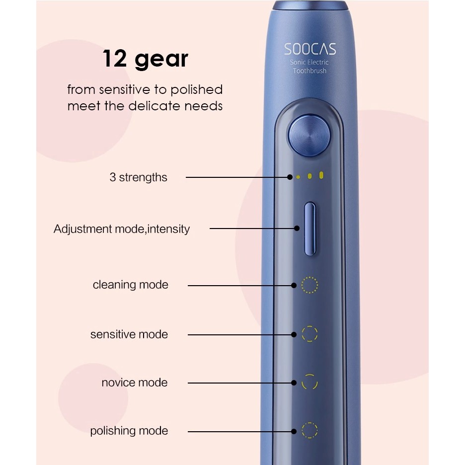 xiaomi soocas x5 sonic electric toothbrush