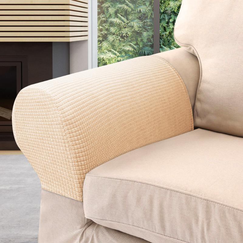 2pcs Armrest Covers Stretch Set Chair, Chair Arm Protectors