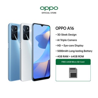 OPPO A16 / AI Triple Camera / HD+ Eye-Care Display/ 5000mAh Battery ...