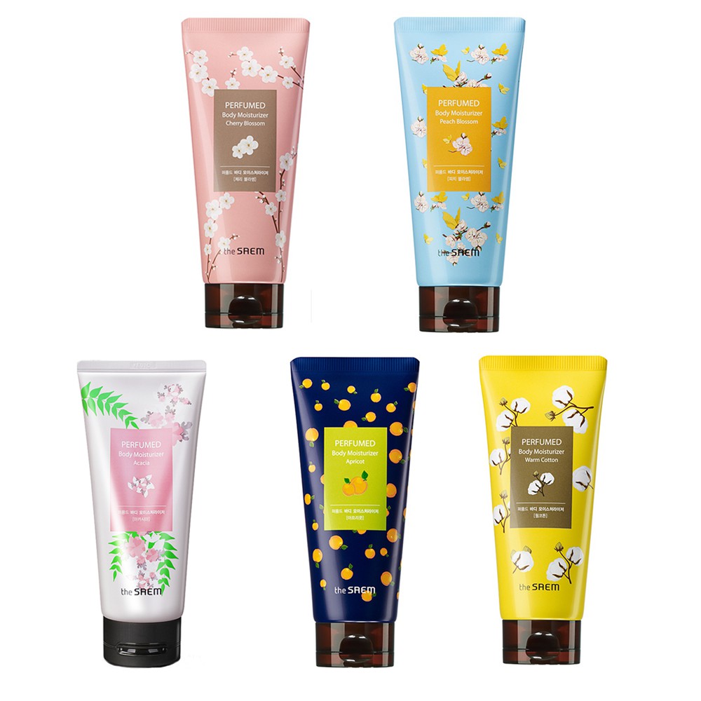 the saem perfumed body moisturizer