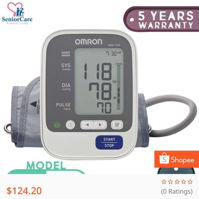 Omron Jpn600 Blood Pressure Monitor - 5 Years Singapore Warranty (made 