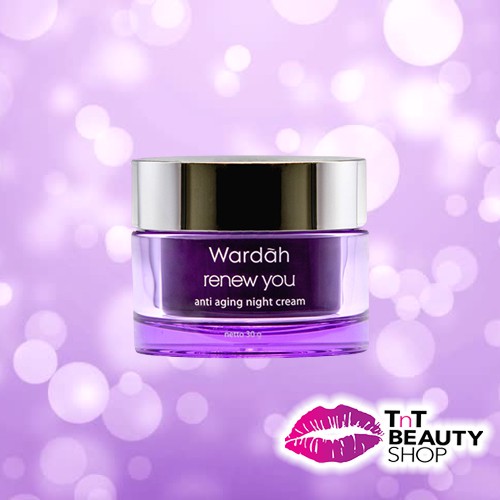 wardah renew you anti aging night cream