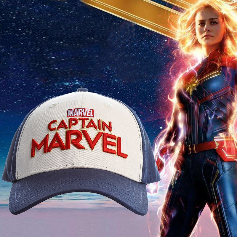 Avengers Endgame Captain Marvel Carol Danvers Cosplay Hat Baseball Cap - captain marvel fan t shirt roblox