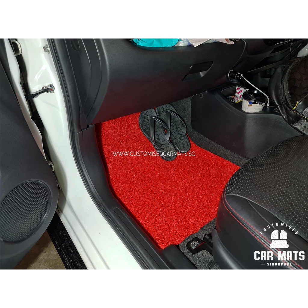 Mitsubishi Attrage (2014 - Present) Basic Drips Car Mats - Floor Mat - Carpet - Carmat