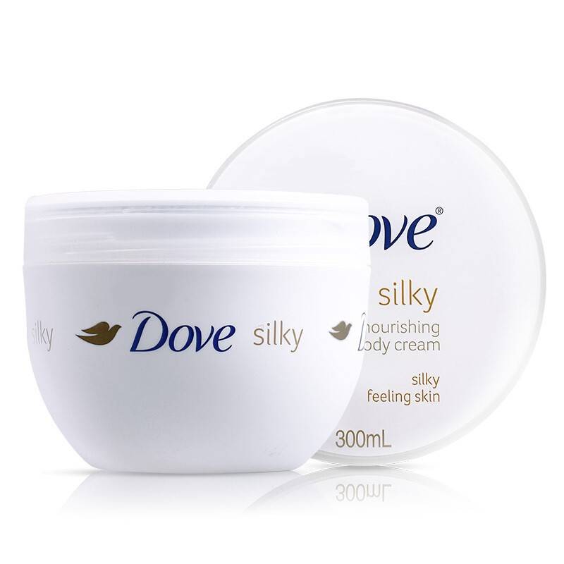 dove silky 300ml