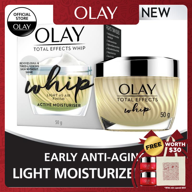 olay total effects whip light as air finish