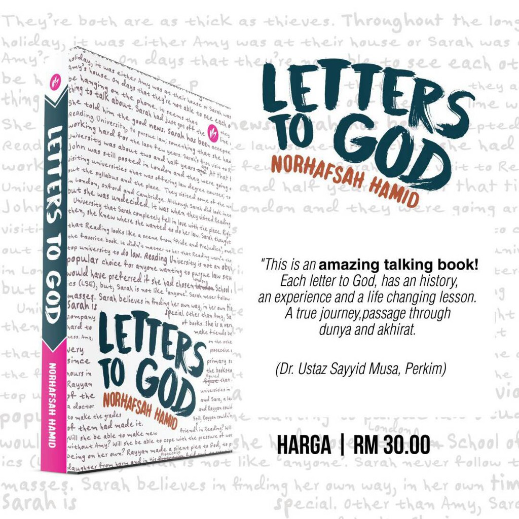 Shop Malaysia Letters To God Norhafsah Hamid Shopee Singapore