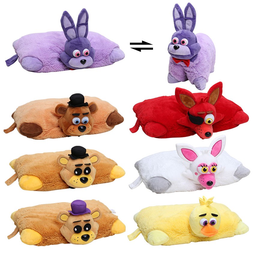 Game Five Nights At Freddy S Pillow Golden Freddy Fazbear Fnaf Plush Toy New Shopee Singapore