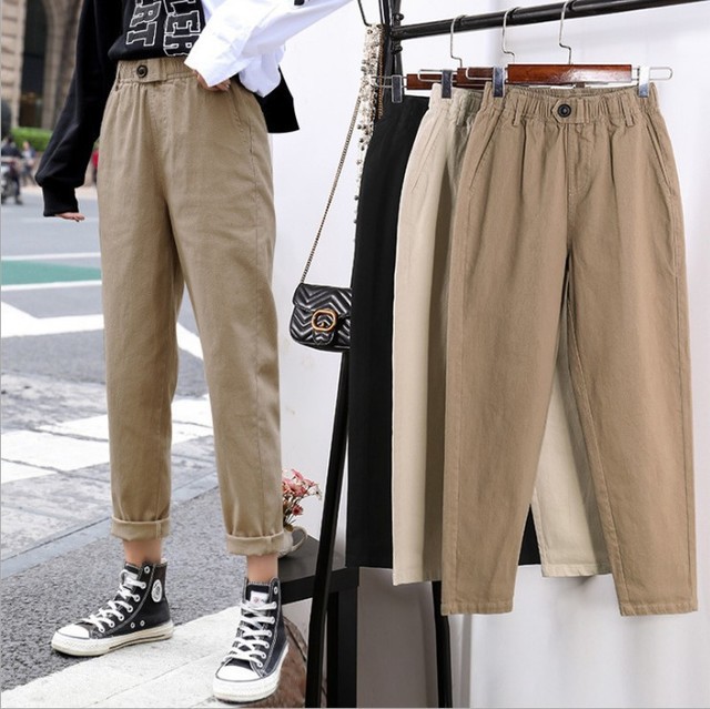 womens cotton pants for summer