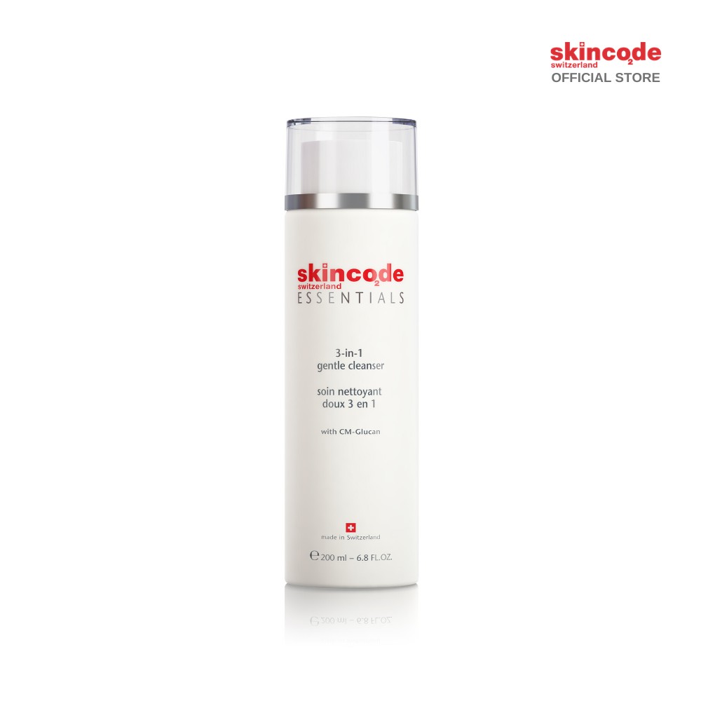 skincode 3 in 1 gentle cleanser