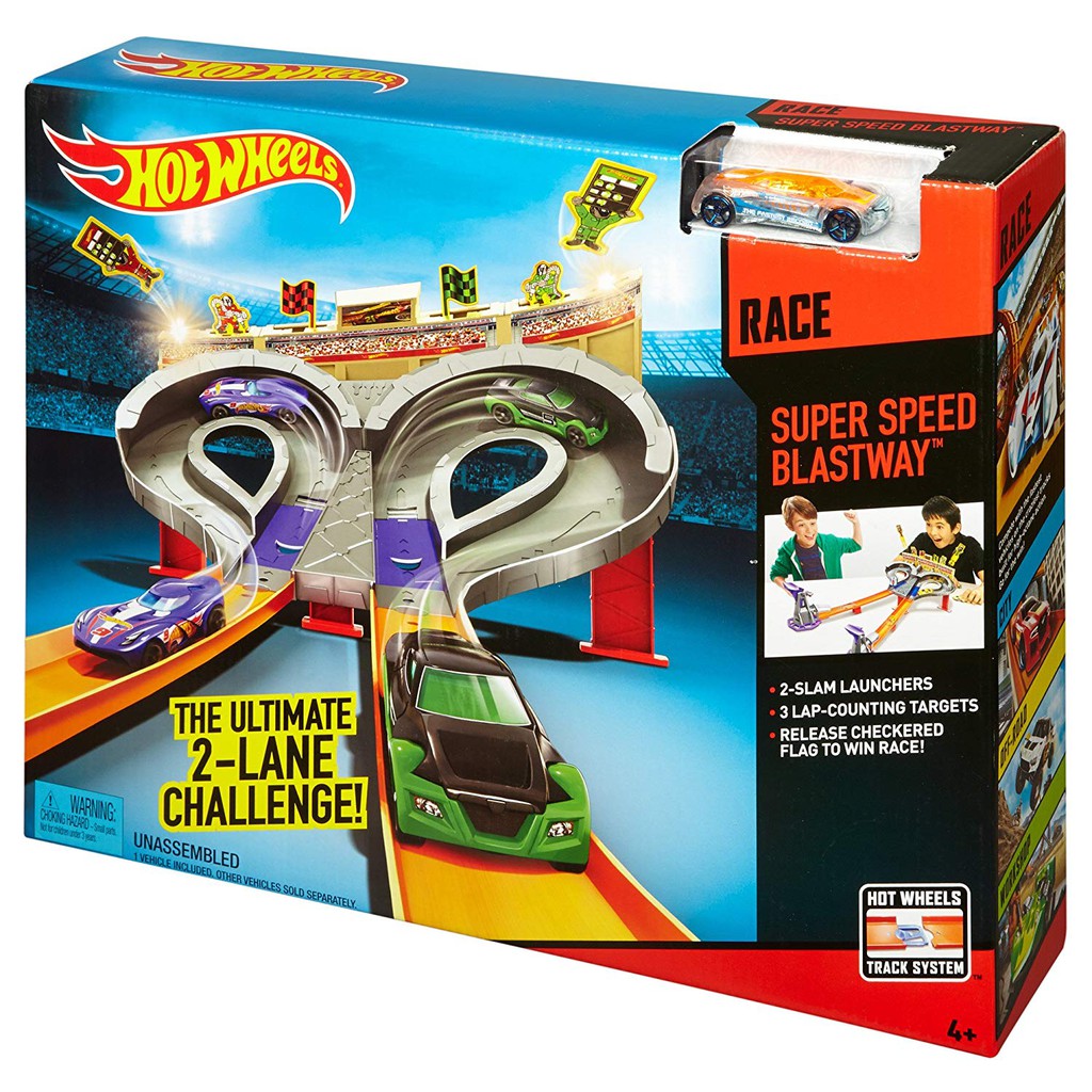 hot wheels super speed blastway track set