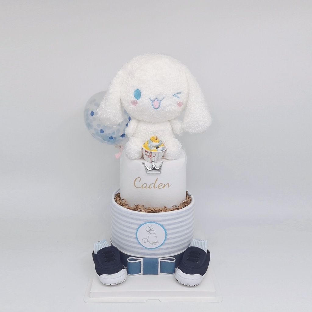 2 Tier Diaper Cake Cinnamoroll Baby Hamper for Newborn, Full Month