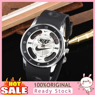 NIKE Fashion Sport Silicone Band Round Unisex Analog Quartz Wrist Watch Gift
