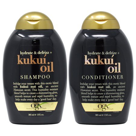 Ogx Kukui Oil Shampoo Conditioner 385ml Shopee Singapore