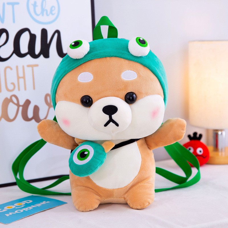 Cute Shiba Inu Toys Backpack Akita Dog Dog Backpack Plush Toy Doge Pillow Childr Shopee Singapore - toy doge roblox