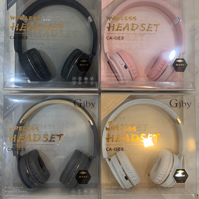 Gjby Wireless Bluetooth Headset 100 Original Shopee Singapore
