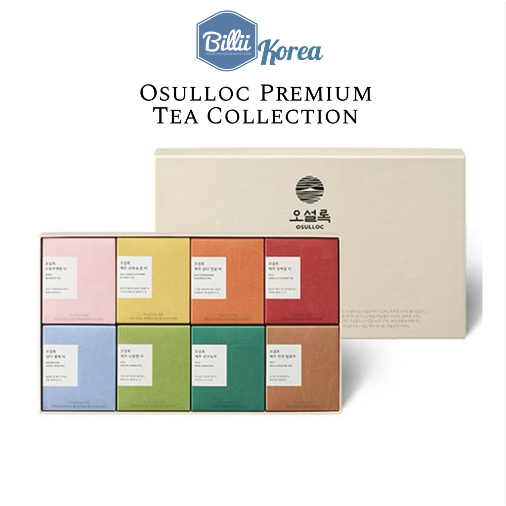 Osulloc Korea Tea Bags Premium Tea Collection 40 Tea Bags Green Tea ...