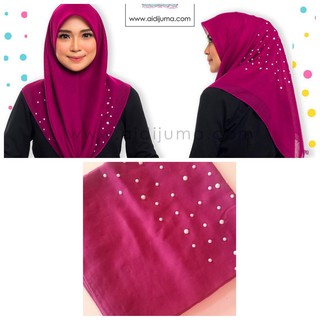  Ready  Stock NEW BAWAL Basic Pearl AIDIJUMA BEET RED 