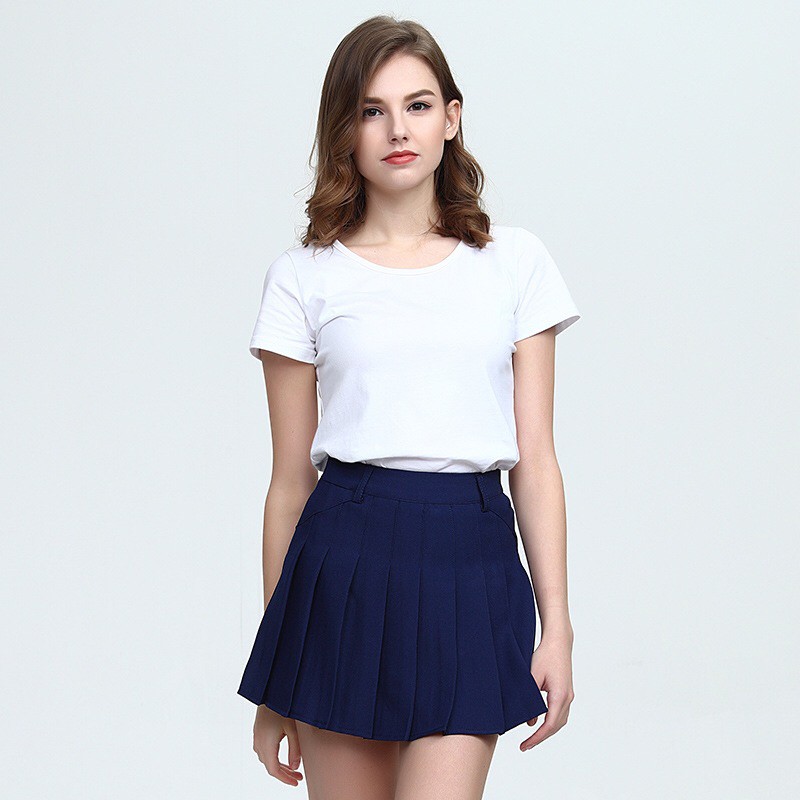 mini skirt pleated tennis skirt