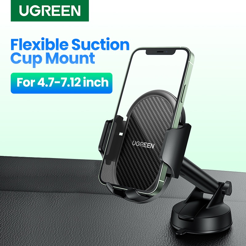 UGREEN Car Phone Holder Gravity Stand in the Car Suction Cup For Mobile Phone Shopee Singapore