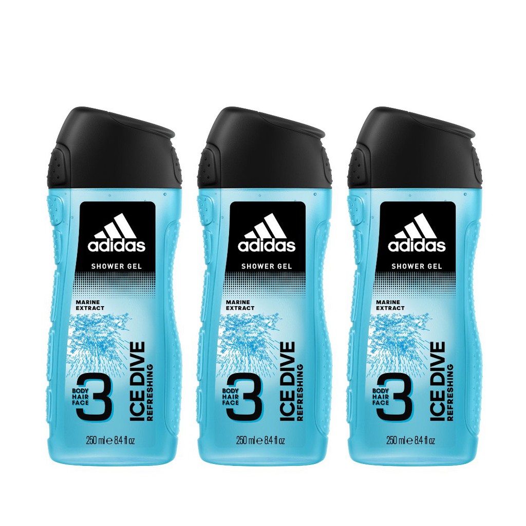 adidas 3 in 1 body wash