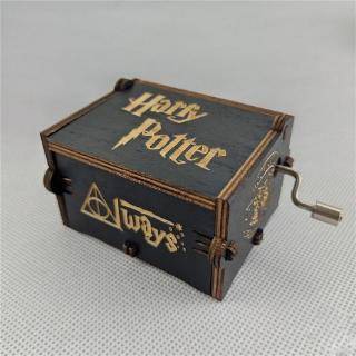 Harry Potter Black Music Box Hand Crank Wooden Musical Box Toy | Shopee  Singapore