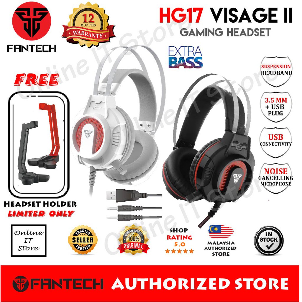 fantech white headset