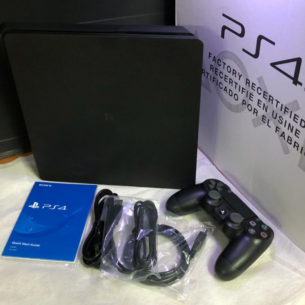 Sony Ps4 Slim 1tb Factory Recertified Shopee Singapore