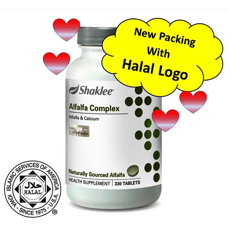 Shaklee Alfalfa Complex With Calcium an AntiInflammatory Shopee