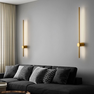 Rotatable minimalist line wall lamp bedroom modern living room background wall lamp aisle lamp LED bedside lamp wall lamp #4