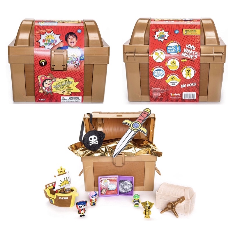 Ryan S World Mystery Spy Treasure Chest Shopee Singapore