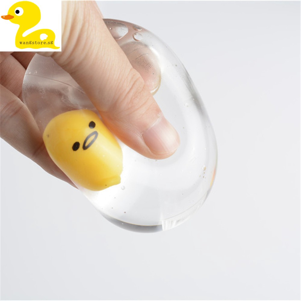 egg stress ball