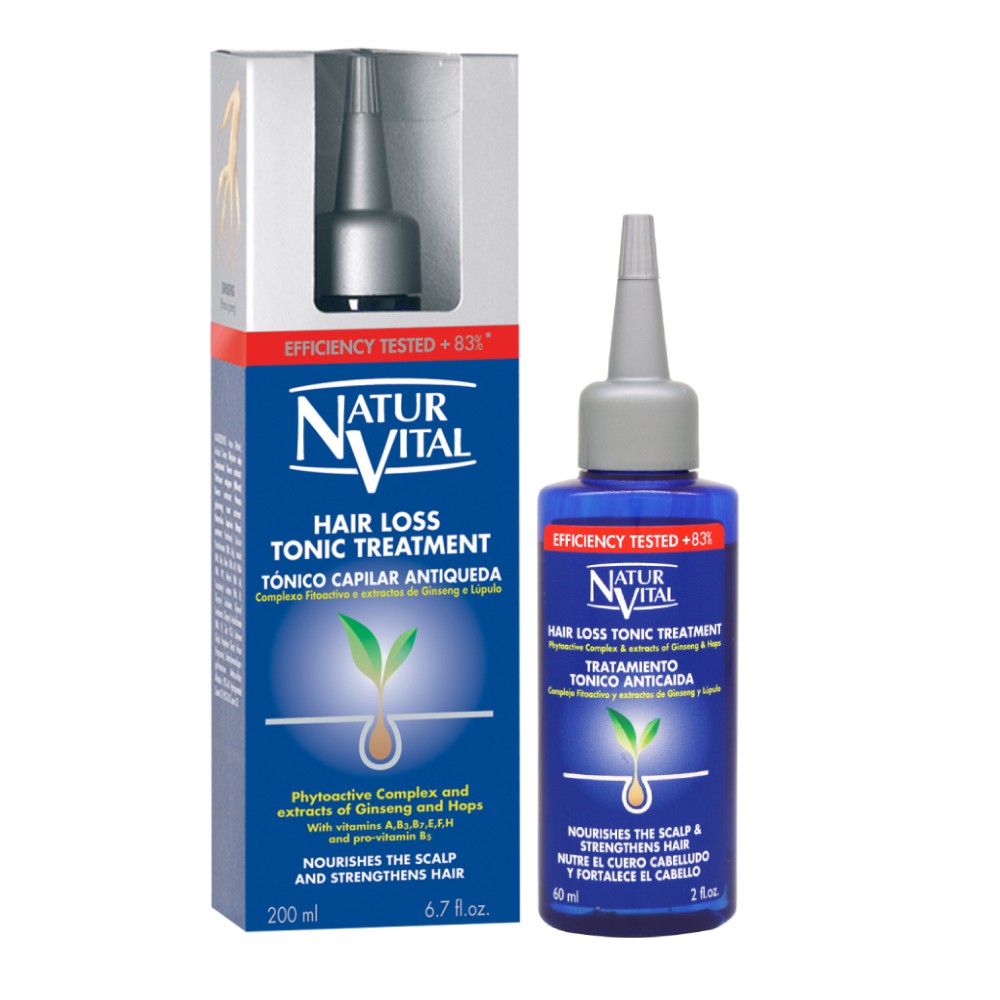 NaturVital Hair Loss Tonic Treatment (200ml/60ml) Shopee Singapore