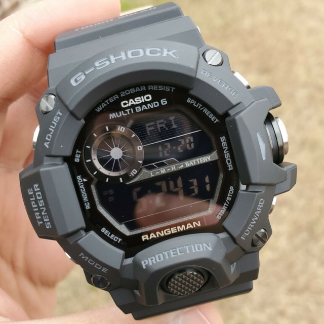 casio g shock triple sensor multi band 6 tough solar