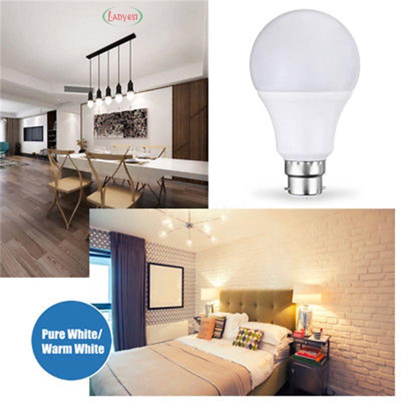 White Lamp Home Light White Warm Bulb Dusk To Dawn Energy Saving