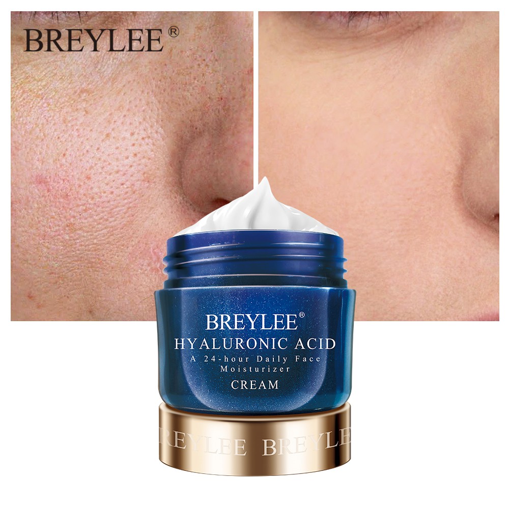 BREYLEE Hyaluronic Acid Moisturizer Face Cream Whitening 24hour Daily Cream 40g Shopee Singapore