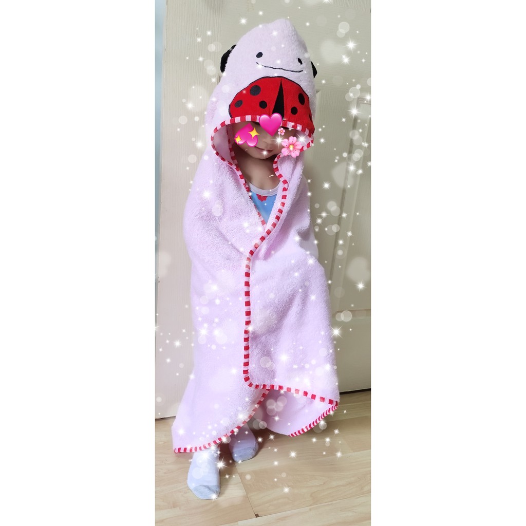 baby hooded bath towel