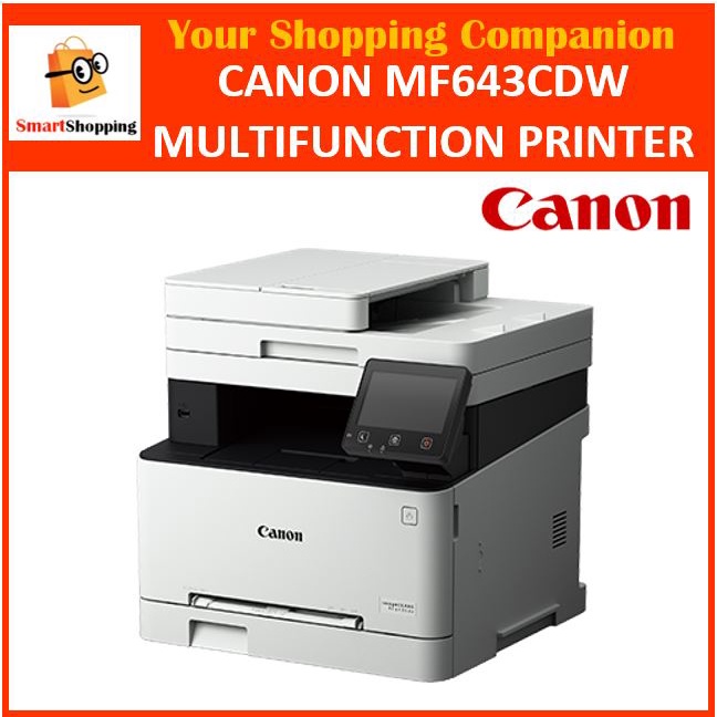 Canon Printer MF643CDW Smart and Productive 3-in-1 Colour Multifunction ...