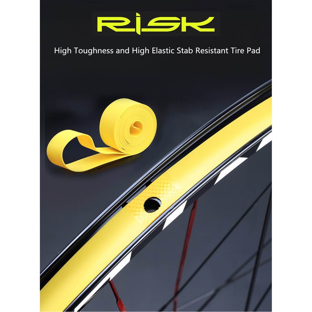 1 Pair Bike 26" MTB Bike Tire Liner Anti Puncture Proof Belt Tyre Protector Pad 