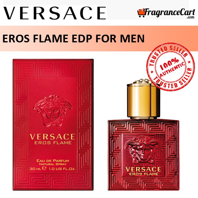 versace red flame