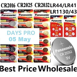 Wholesale Best price Panasonic Battery CR2032 CR2025 CR2016 CR1220 CR1616 CR1632 CR1620 lr44 LR41 LR1130 AG13 AG3 Cell