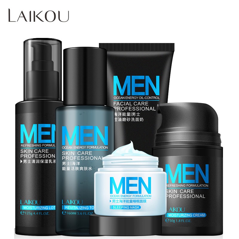 skin care package for men
