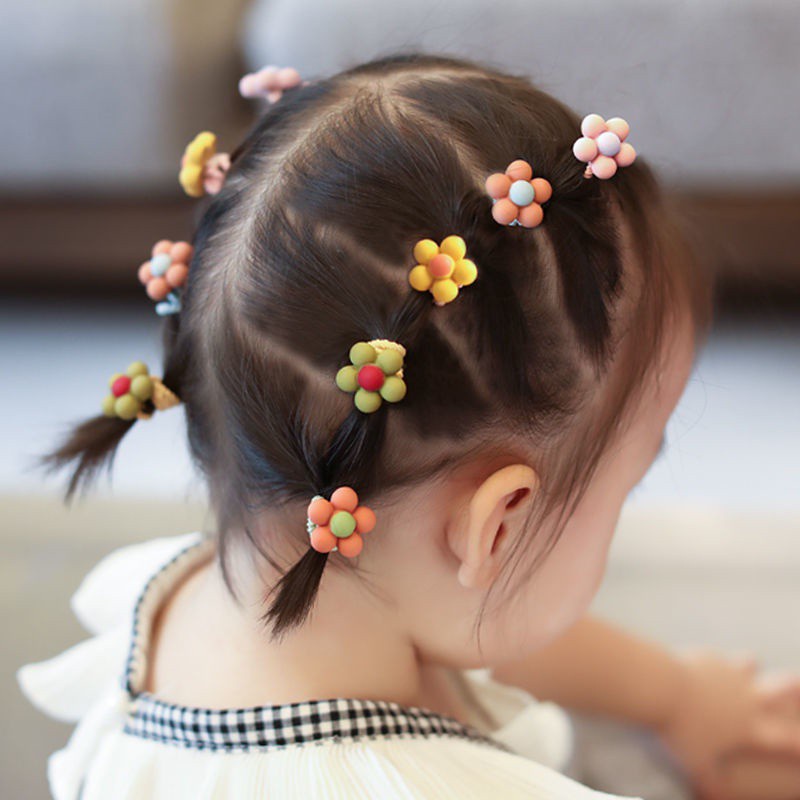 Children's Hair Ties Hair Band Hair Bands for Girls without Hurting Hair  Flower Hair Accessories Baby Headdress Girl Hair Rope | Shopee Singapore