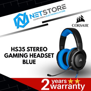 corsair gaming headset hs35 stereo carbon