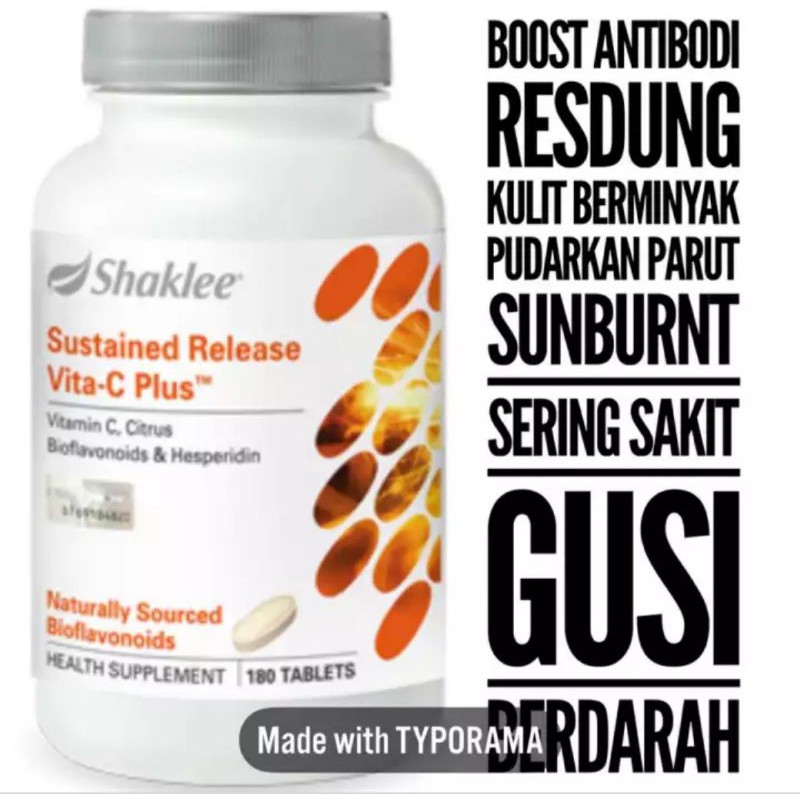 Original 100 Vitamin C Shaklee 180 Original Seeds From Hq Shaklee Shopee Singapore